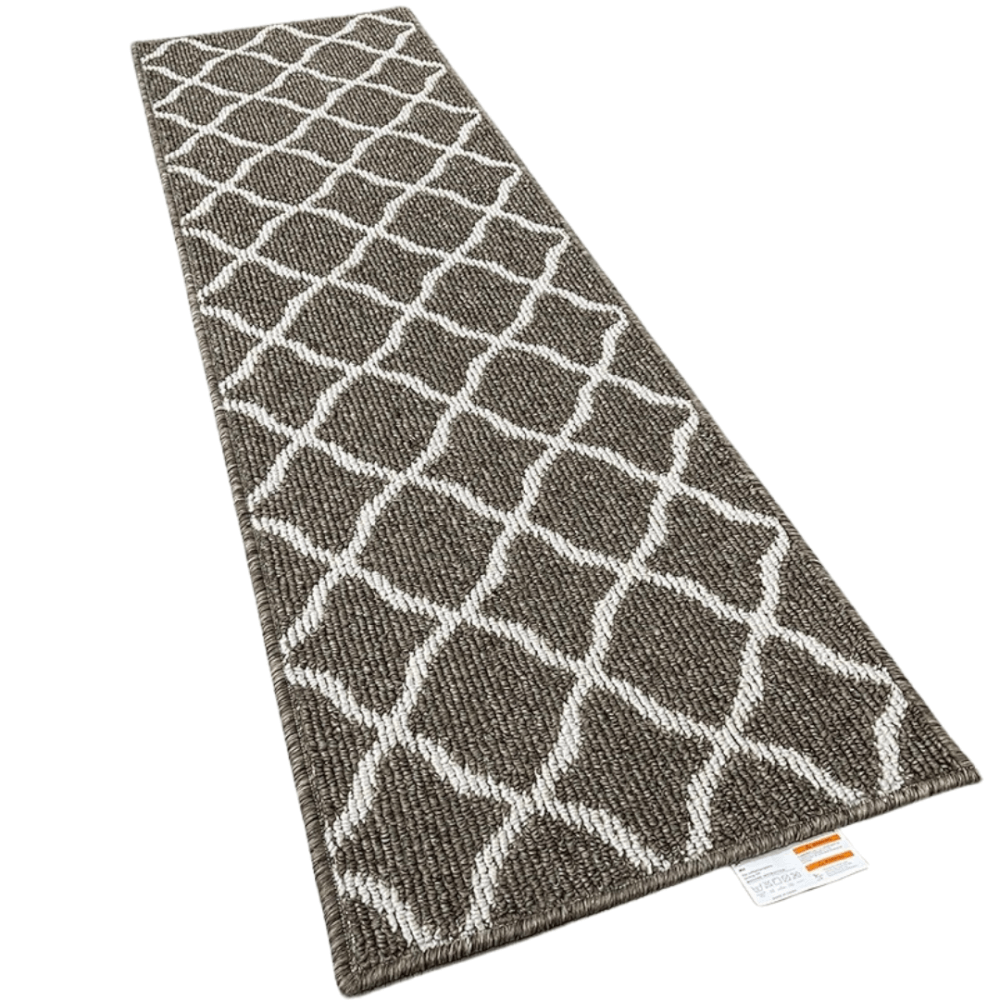 พรมเช็ดเท้า JKLOVEHOME DOORMAT SERIES 045 45X150 ซม. สีน้ำตาล_0